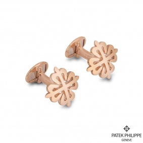 Patek Philippe Rose Gold Calatrava Cross Cufflinks Patek Philippe Rose Gold Calatrava Cross Cufflinks